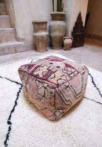 Vintage Boujad Floor Pouf