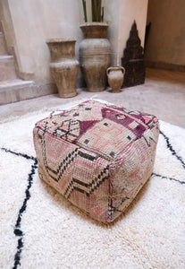 Vintage Boujad Floor Pouf
