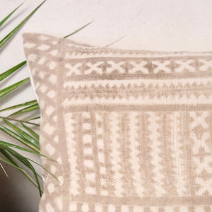 Vintage Mud Cloth Lumbar Cushion - 14" x 24"