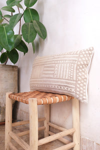 Vintage Mud Cloth Lumbar Cushion - 14" x 24"