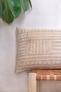 Vintage Mud Cloth Lumbar Cushion - 14" x 24"