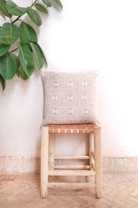 Vintage Mud Cloth Cushion - 18" x 18"