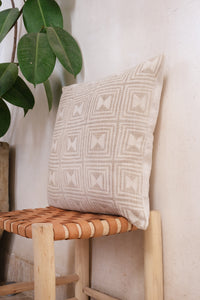 Vintage Mud Cloth Cushion - 18" x 18"